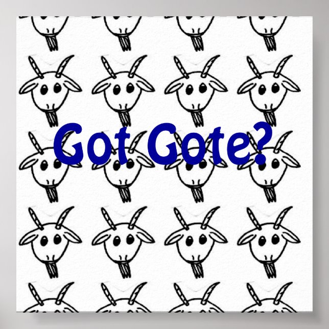 Got Gote Poster (Vorne)