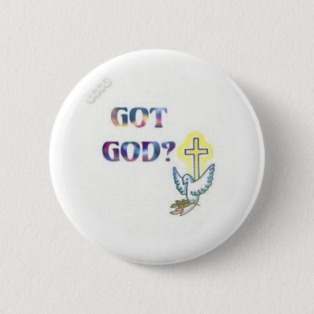 Got Gott? Knopf Button (Vorderseite)