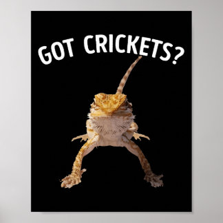 Got Grillen Bartetes DrachenShirt Poster