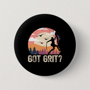 Got Grit Boulderingklettern Berge Kletterer Button