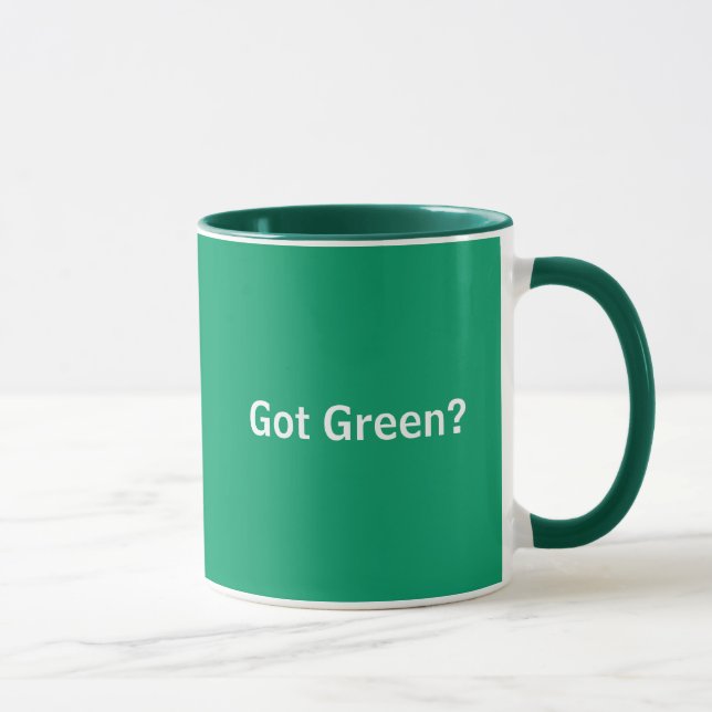 "Got grüne" KlimaTasse Tasse (Rechts)