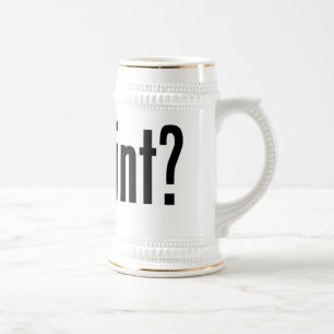 got halbes Liter? Bierglas