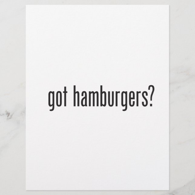 got Hamburger (Vorderseite)