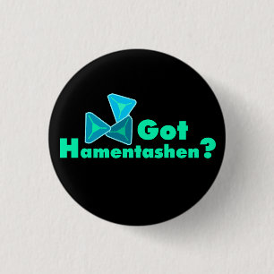 Got Hamentashen? Knöpfe Button