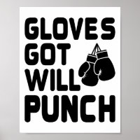 Got Handschuhe bringen Boxer-Sport-Kraftspiel auf