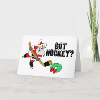 Got Hockey? Feiertagskarte