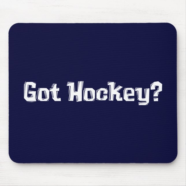 Got Hockey-Geschenke Mousepad (Vorne)