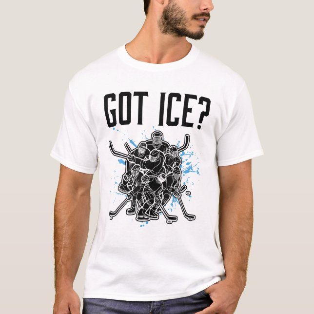 Got Ice Hockey Player Funny T-Shirt (Vorderseite)