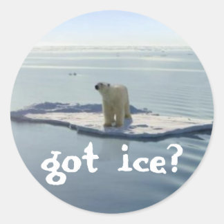 GOT ICE? RUNDER AUFKLEBER