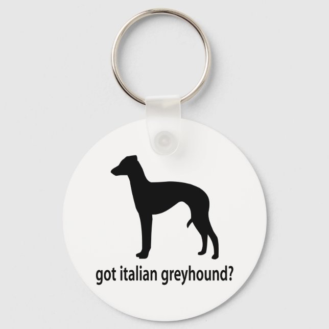 Got Italian Greyhound Schlüsselanhänger (Vorderseite)