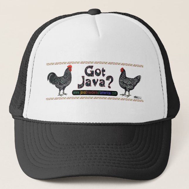 Got Java? Truckerkappe (Vorderseite)