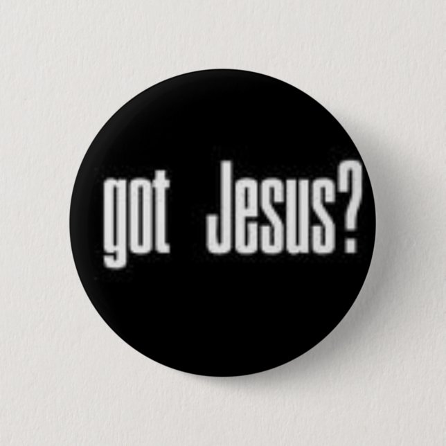 Got Jesus-Knopf Button (Vorderseite)