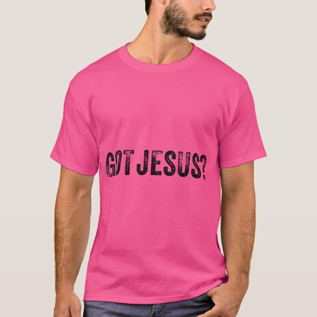 Got Jesus Religion Christliche Bibel Sprichwort V T-Shirt (Vorderseite)