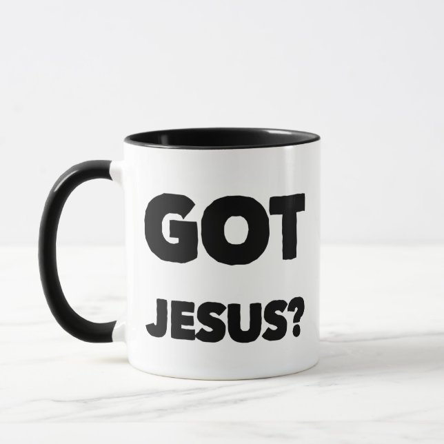 Got Jesus? Tasse (Links)