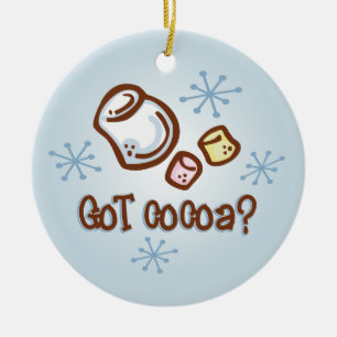 Got Kakao-Verzierung Keramik Ornament