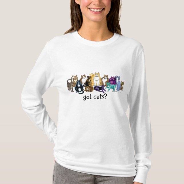 got Katzen? T - Shirt (Vorderseite)