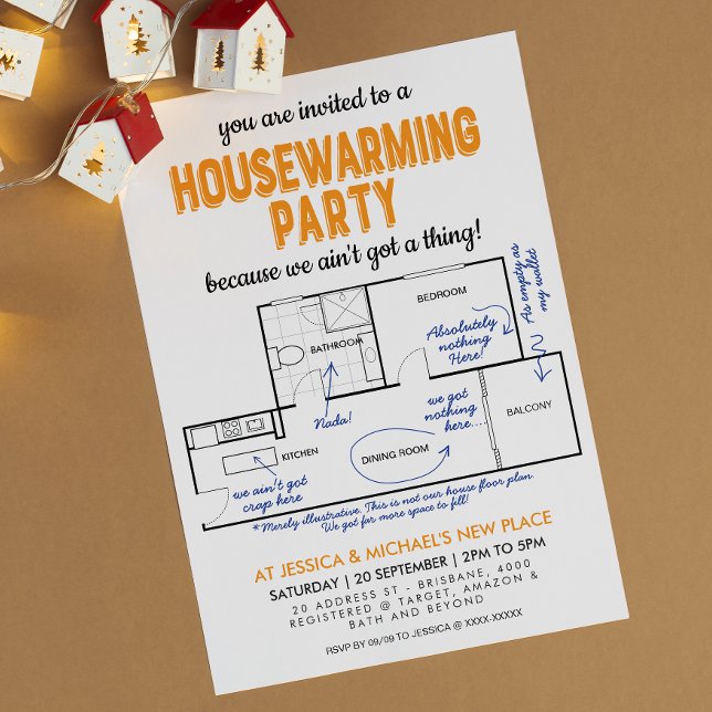 Got kein lustiges Party für die Hauswärmung Einladung (The most honest house warming invitation you will find!)