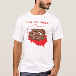 Got Kielbasa polnische Karte T-Shirt