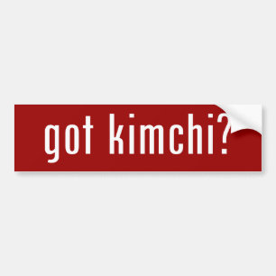 got kimchi? autoaufkleber