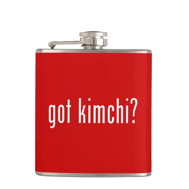 got Kimchi? Flachmann (Vorderseite)