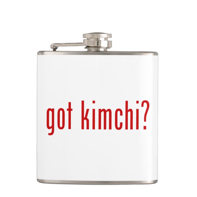 got Kimchi? Flachmann (Vorderseite)