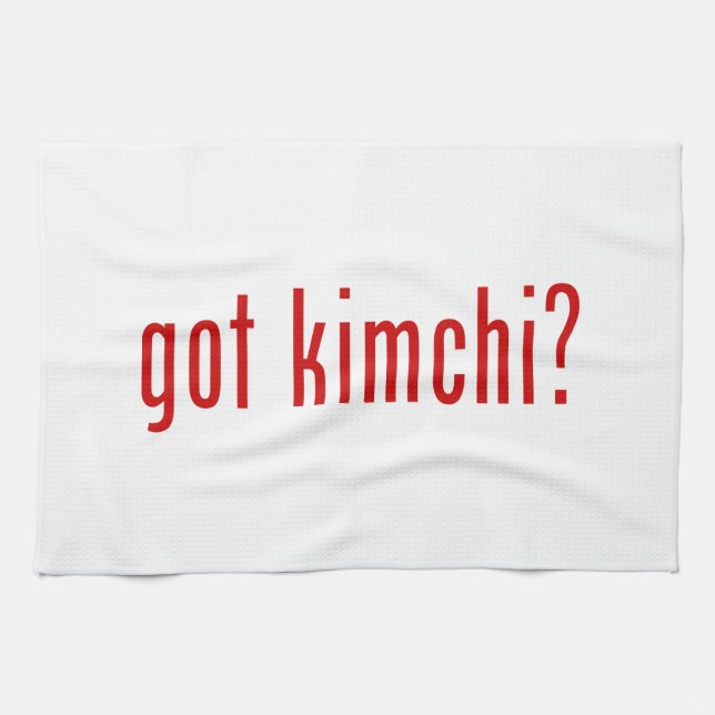 got kimchi? geschirrtuch (Horizontal)
