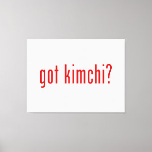 got Kimchi? Leinwanddruck