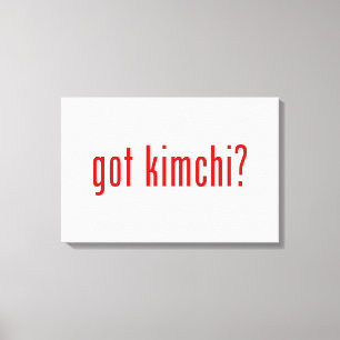 got Kimchi? Leinwanddruck