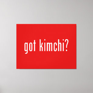got Kimchi? Leinwanddruck