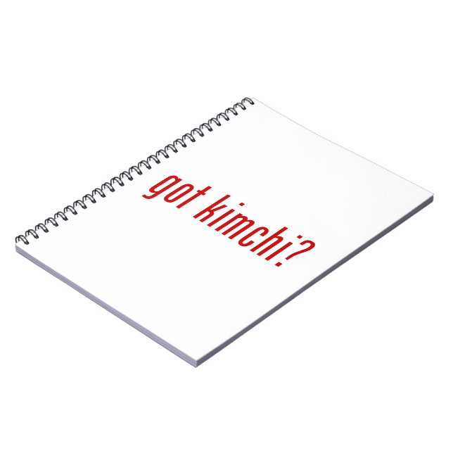 got Kimchi? Notizblock (Linke Seite)