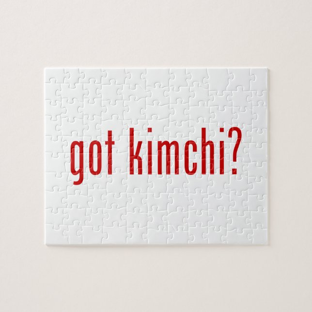 got kimchi? puzzle (Horizontal)