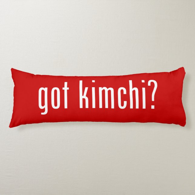 got Kimchi? Seitenschläferkissen (Vorderseite)
