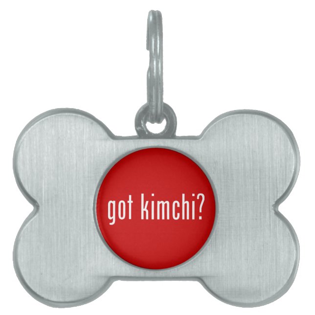 got Kimchi? Tiermarke (Vorderseite)