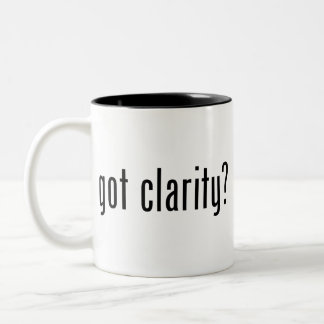 got Klarheit? Kaffeetasse