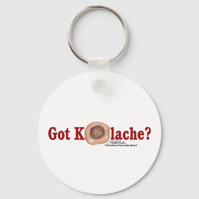 Got Kolache? Schlüsselkette Schlüsselanhänger (Vorderseite)