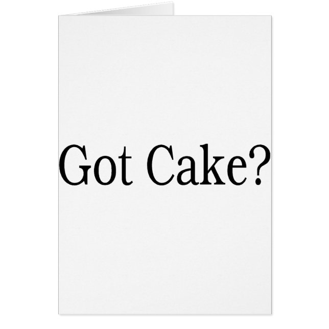 Got Kuchen? (Vorne)