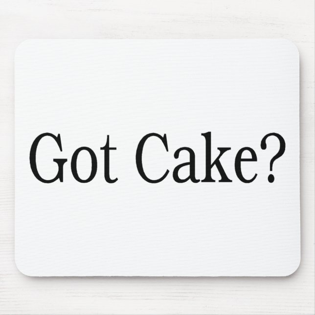 Got Kuchen Mousepad (Vorne)
