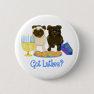 Got Latkes? Hanukkah Mops Buttons