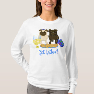 Got Latkes Hanukkah Mops T-Shirts