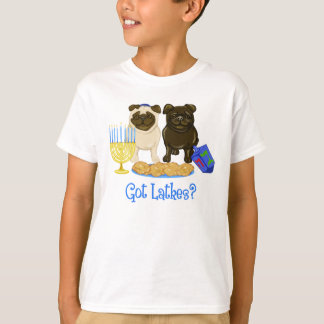 Got Latkes Hanukkah Mops T-Shirts und Sweats