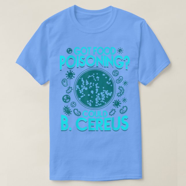 Got Lebensmittelvergiftung kann T-Shirt (Design vorne)