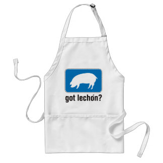Got Lechon - Blau Schürze