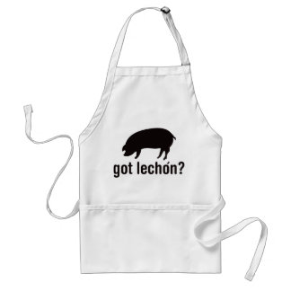 Got Lechon - grundlegendes Schwarzes Schürze