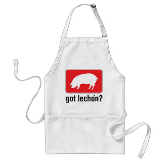 Got Lechon - Rot Schürze