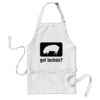 Got Lechon - Schwarzes Schürze