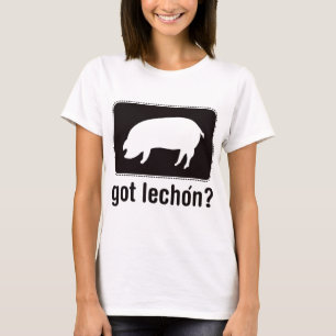 Got Lechon - Schwarzes T-Shirt
