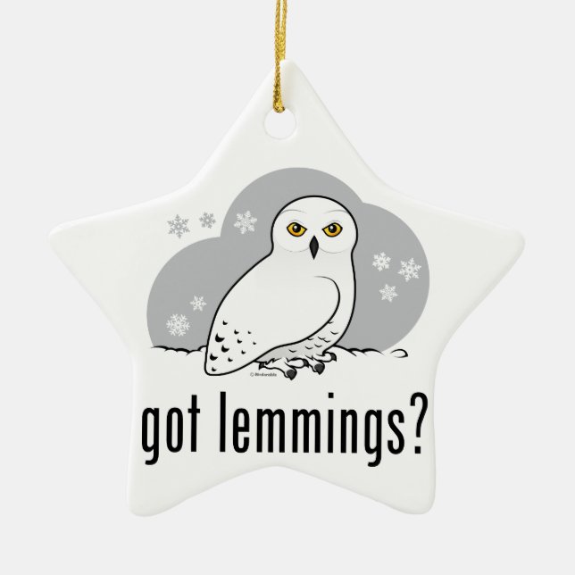 got Lemminge? Keramikornament (Vorne)