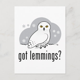 got Lemminge? Postkarte
