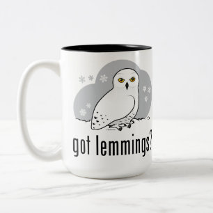 got Lemminge? Zweifarbige Tasse