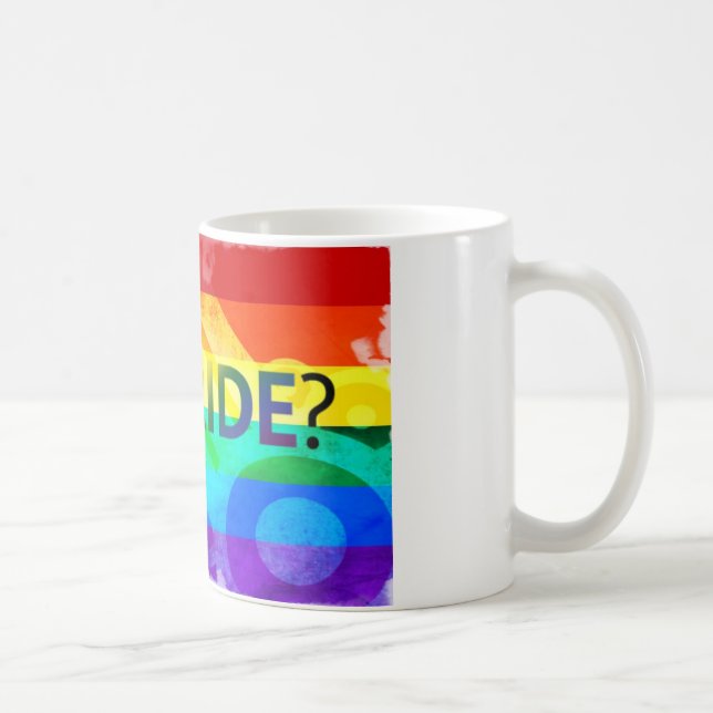 Got-LGBT-Flagge Tasse (Rechts)